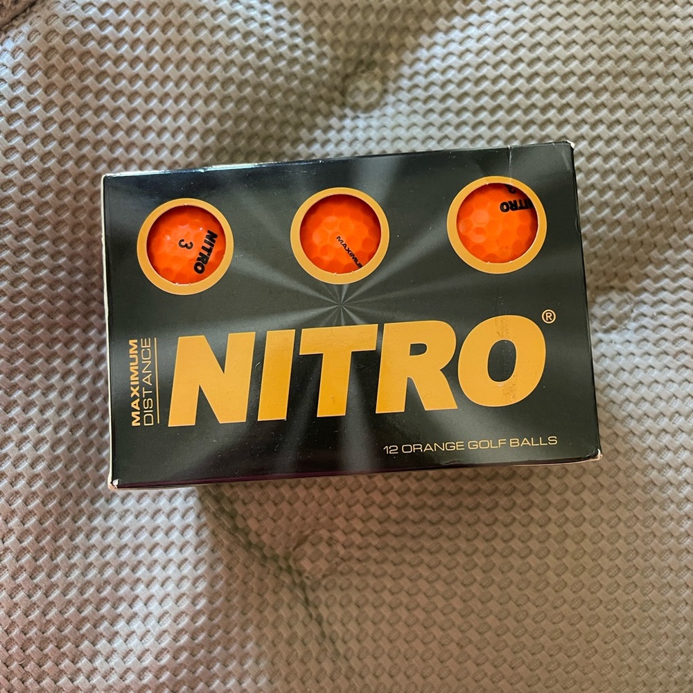 New Nitro Golf Balls